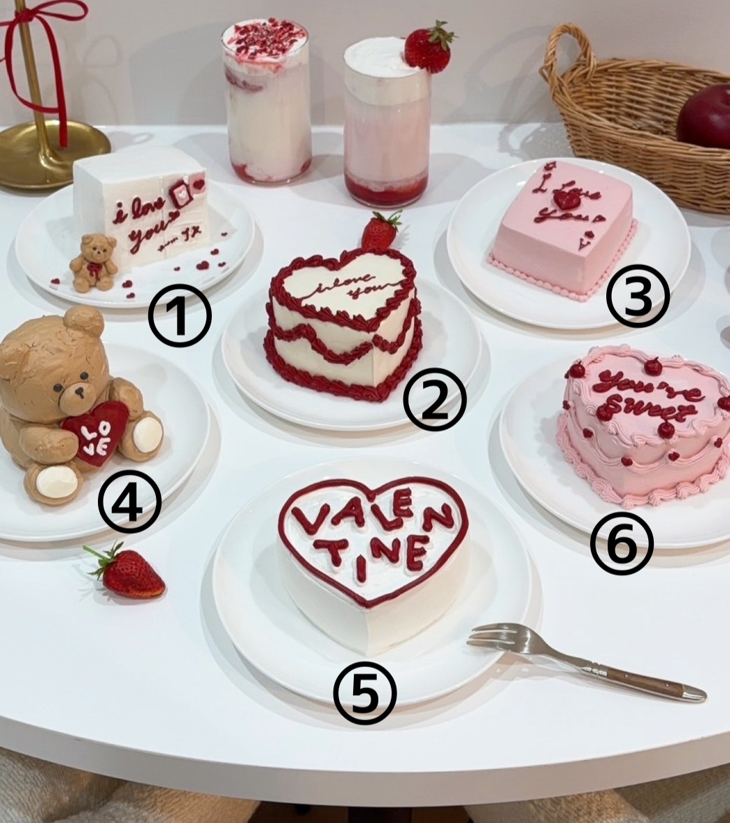 バレンタインケーキ