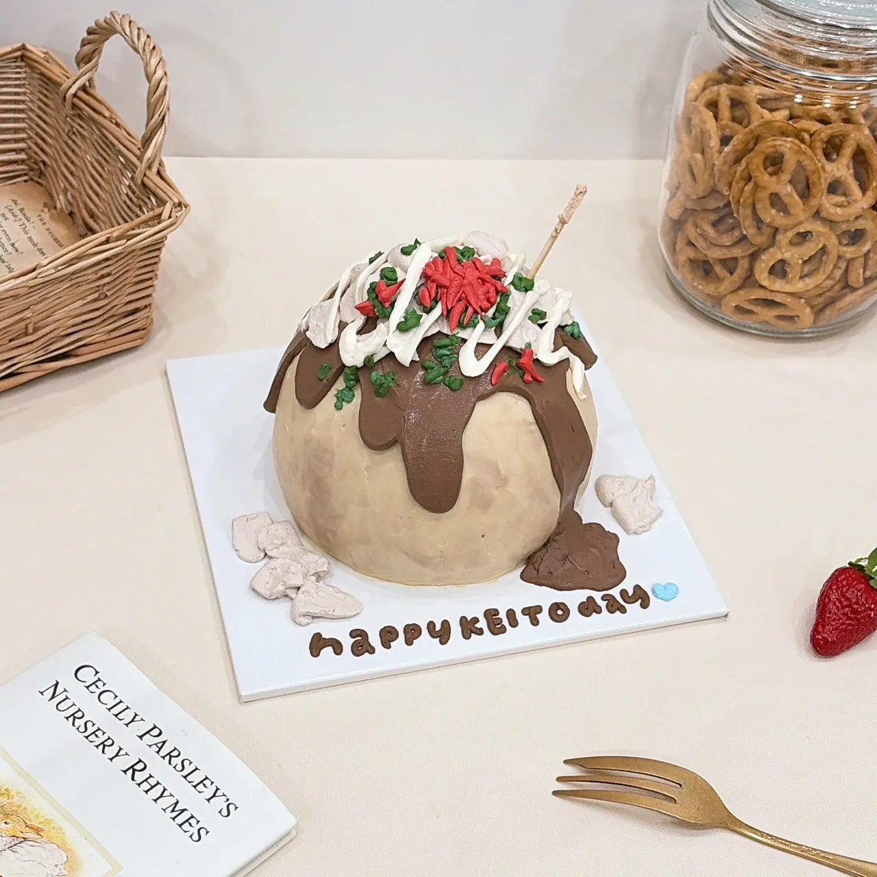 たこ焼きケーキ